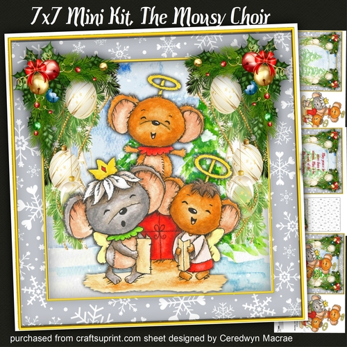 7x7 Mini Kit, ,The Mousy Choir