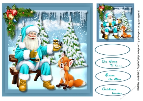  Storytelling Santa ,  Turq