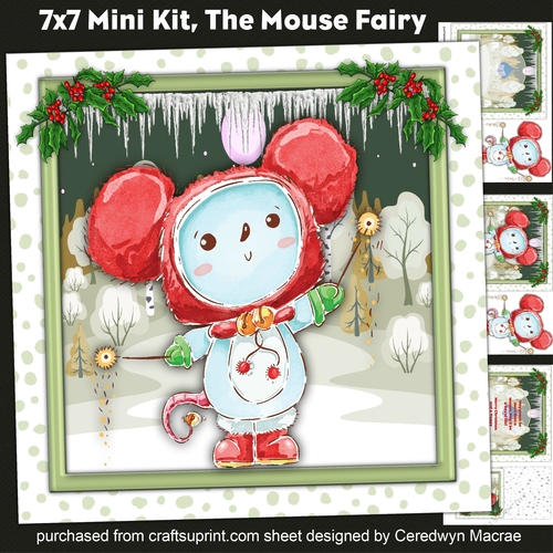 7x7 Mini Kit,The Mouse Fairy