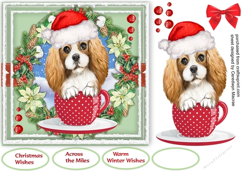 Pup In a Christmas Cup 2