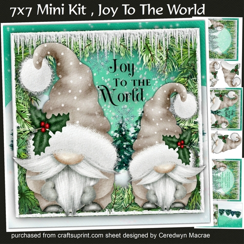 7x7 Mini Kit , Joy To The World