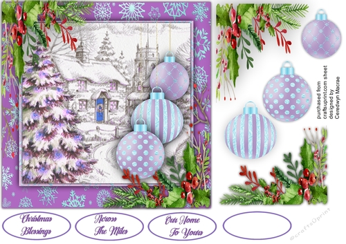 Beautiful Lilac Christmas 
