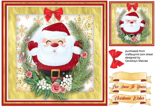 Gorgeous Jolly Santa 