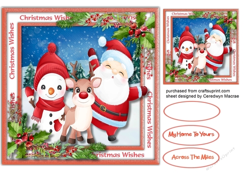 Santa and Friends