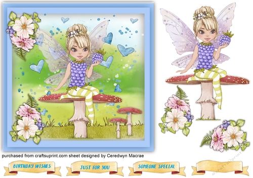 Beautiful Bramble Fairy