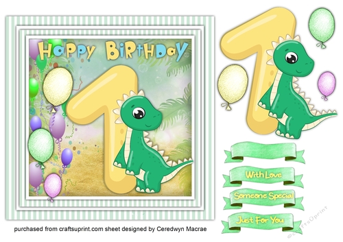 Dinos 1st Birthday 