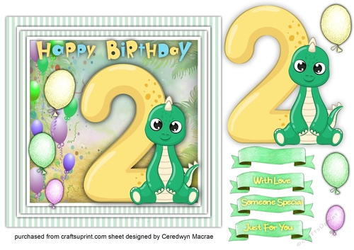 Dinos 2nd Birthday 