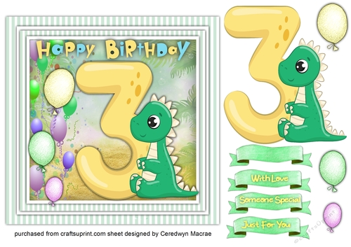 Dinos 3rd Birthday 