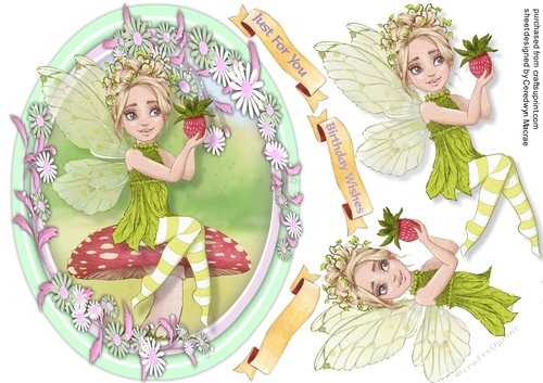 Beautiful Oval Fairy Lara