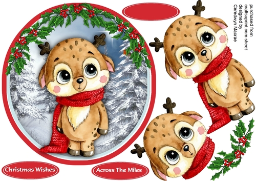 Gorgeous Christmas Reindeer 