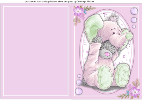 A5, Tatty Teddy ,Lilac