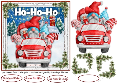 Ho-Ho-Ho Santas Gnomes 
