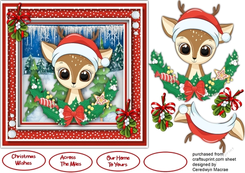 Gorgeous Christmas Reindeer