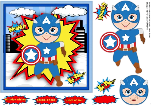 Young Captain America 7x7 