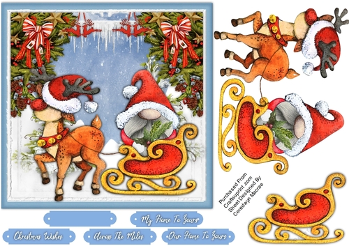 Gorgeous  Gnomes Delivery,7x7