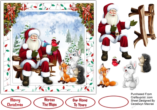 Santas Story Time   7x7