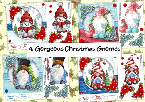 4, Gorgeous Christmas Gnomes