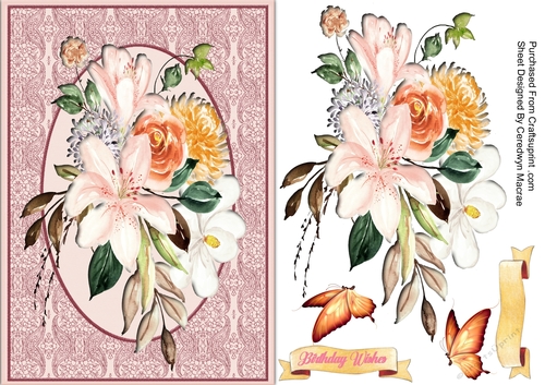A5, Fragrant Mixed Flowers
