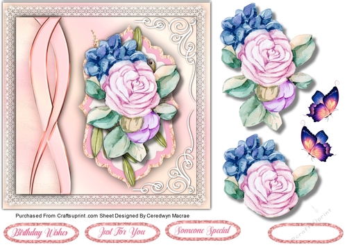 7x7 Lace and Roses 1