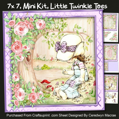 7x7 Mini Kit, Little Twinkle Toes