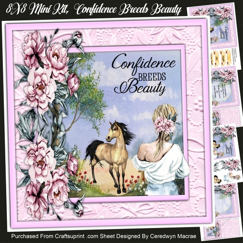 8x8 Mini Kit, Confidence Breeds Beauty
