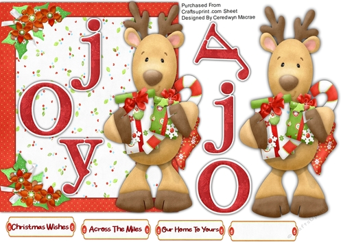 Over The Edge , Christmas Reindeer