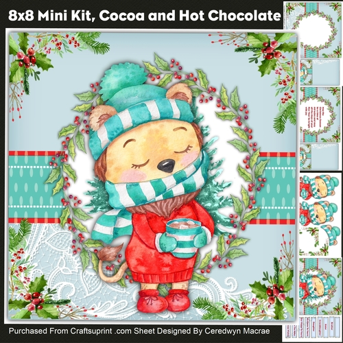 8x8 Mini Kit, Cocoa and Hot Chocolate