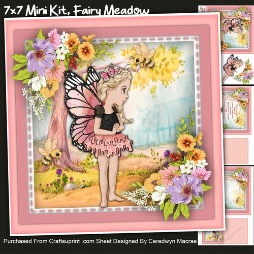 7x7 Mini Kit, Fairy Meadow