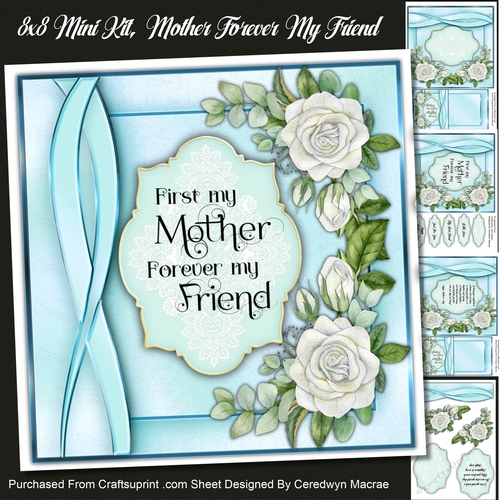 8x8 Mini Kit, Mother, Forever My Friend