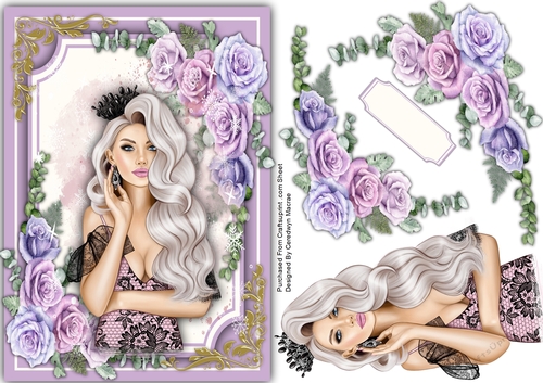A5, Beautiful Lady in the Roses