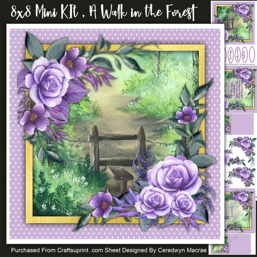 8x8 Mini Kit, A Walk In The Forest 