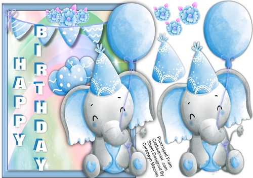 Over The Edge , Happy Birthday , Blue