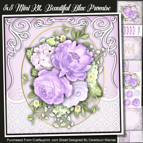 8x8 Mini Kit, Beautiful Lilac Promise