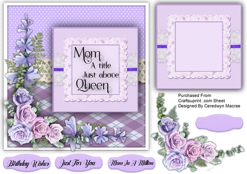 7x7 , To A Special Mum 1 