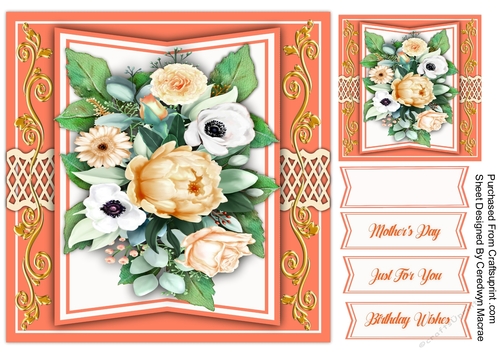 8x8, Beautiful Peaches and Cream 