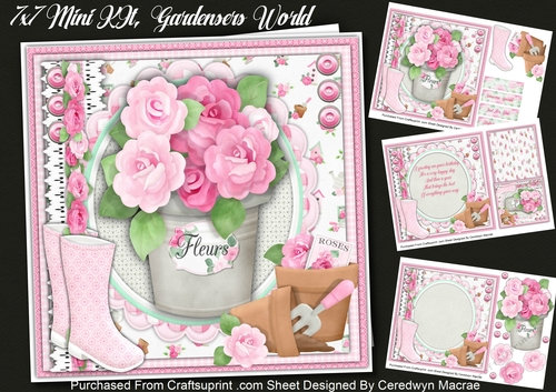 7x7 Mini KIt , Beautiful Gardeners World