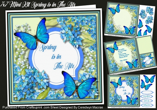 7x7 Mini Kit, Spring is in the Air
