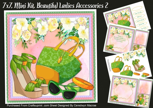 7x7 Mini Kit, Beautiful Ladies Accessories 2