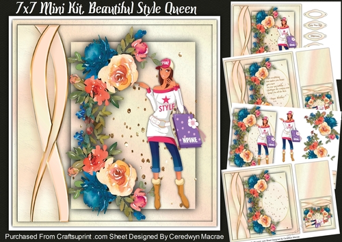 7x7 Mini Kit , Beautiful Style Queen