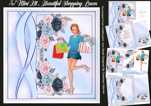 7x7 Mini Kit, Beautiful Shopping Queen 