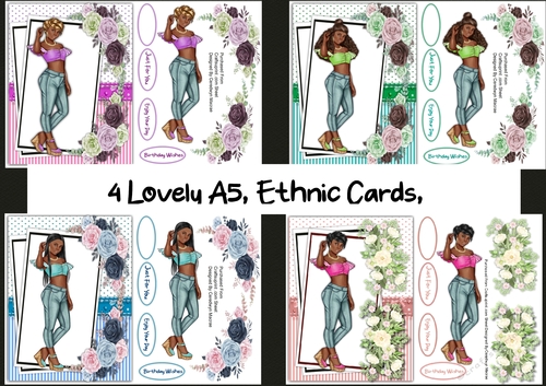 4, Lovely A5, Ethnic Girls 