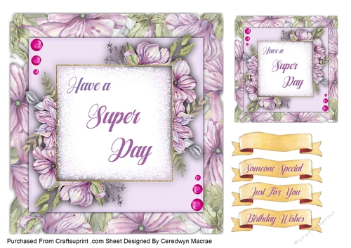 7x7 Have a Super Day
