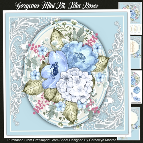 Gorgeous Mii Kit, Beautiful Blues 