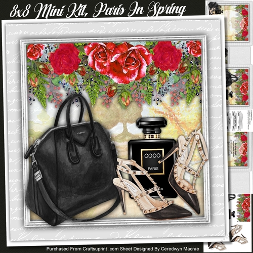 8x8 Mini Kit, Paris in  Spring 