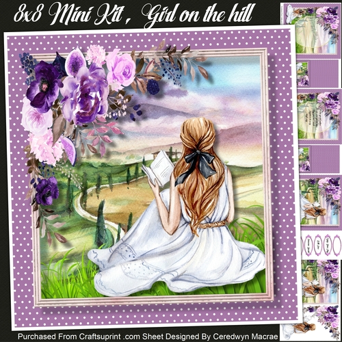 8x8 Mini Kit, Girl on the Hill 