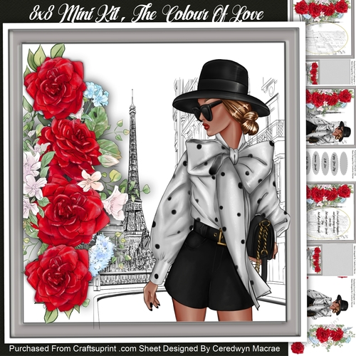 8x8 Mini Kit ,The Colour Of Love