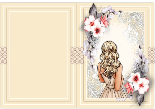 Print, Cut and Fold,Beautiful Friendship, No Quote