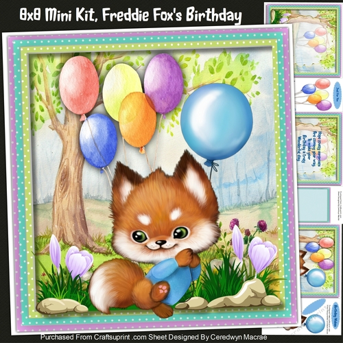 8x8 Mini Kit, Freddie Foxs Birthday