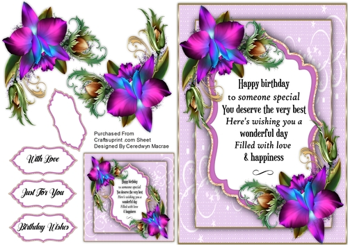 A5 ,Beautiful Birthday Wishes 5