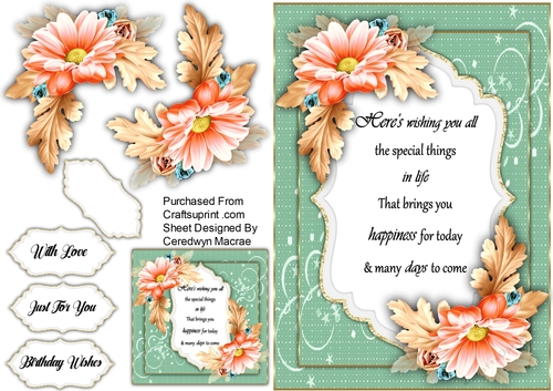 A5 ,Beautiful Birthday Wishes 7